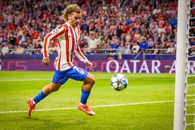 UEFA Champions League 2025 26, Matchday 2 Atletico Madrid vs Eintracht Frankfurt Riyadh Air Metropolitano Madrid, Spain Antoine Griezmann Atletico Madrid, 7 Copyright: xJOERANxSTEINSIEKx