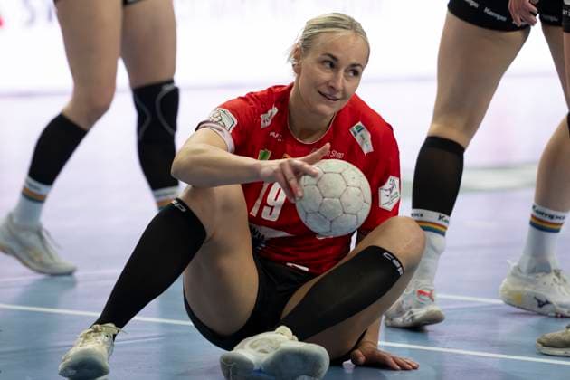 Handball Bundesliga Women, Season 2025 2026 SV Union Halle Neustadt vs VfL Oldenburg Halle, Germany 01 October 2025 In the picture Lea Gruber Halle Halle Saale SWH Arena Sachsen Anhalt Germany
