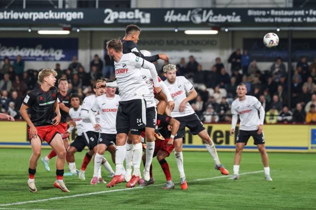 3 Liga SC Verl FC Ingolstadt 04 Goal chance missed Marcel Costly 22, FCI header Stöcker Michel 24 Verl Lehmann Paul 14 Verl Max Plath 14 FCI 3 Liga FC Ingolstadt 04 Season 2025 2026 SC Verl