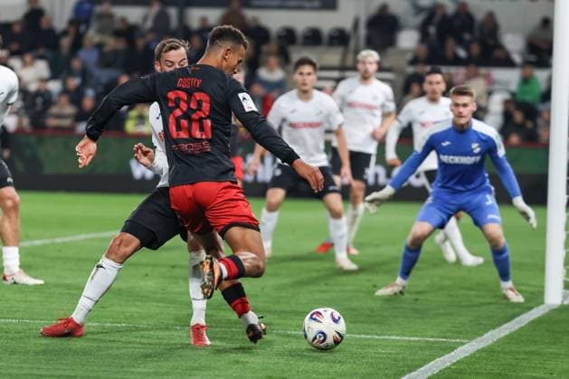 3 Liga SC Verl FC Ingolstadt 04 Marcel Costly 22, FCI Stöcker Michel 24 Verl Goalkeeper Schulze Philipp 1 Verl 3 Liga FC Ingolstadt 04 Season 2025 2026 SC Verl