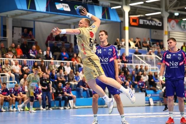 Handball, DHB Cup, TSV Bayer Dormagen - TSV Hannover-Burgdorf