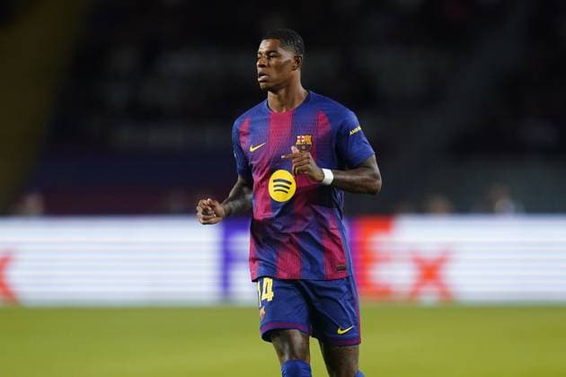 UEFA Champions League match, between FC Barcelona, Barca and Paris Saint Germain PSG, Lluis Companys Stadium on October 1, 2025 in Barcelona, Spain. (Photo by Bagu Blanco PRESSIN).. Copyright: xBaguxBlancox xPRESSINx
