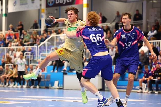 TSV Bayer Dormagen vs TSV Hannover Burgdorf, Handball, DHB Pokal, 01 10 2025 TSV Bayer Dormagen vs TSV Hannover Burgdorf, Handball, DHB Pokal, 01 10 2025 Dormagen Copyright: xEibner-Pressefotox EP_RWS