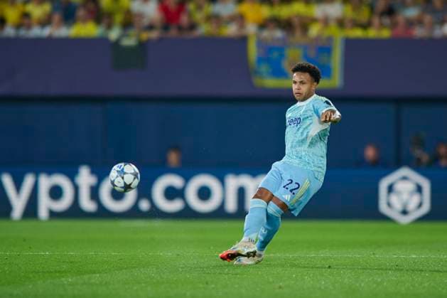UEFA Champions League 2025 26 League Phase MD2 Weston Mckennie of Juventus FC seen in action during the UEFA Champions League 2025 26 League Phase MD2 match between Villareal CF and Juventus FC at Estadio de la Ceramica, (Villareal ) on September 30, 2025. Villareal Estadio de la Ceramica Castellon Spain Copyright: xVicentexVidalx