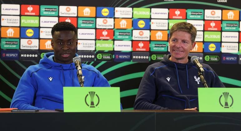 Football, ECL, Crystal Palace, Press conference