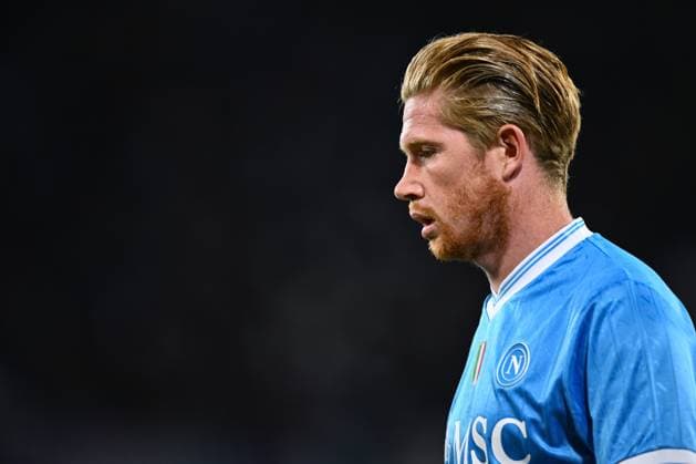 Dc Napoli 01 10 2025 - Champions League Napoli-Sporting Lisbona foto Domenico Cippitelli Image nella foto: Kevin de Bruyne 