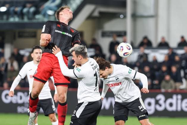 3 Liga SC Verl FC Ingolstadt 04 Simon Lorenz 32, FCI Kijewski Niko 19 Verl Otto Fynn 34 Verl 3 Liga FC Ingolstadt 04 Season 2025 2026 SC Verl