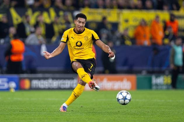 01 10 2025, UEFA Champions League, Matchday 2, Borussia Dortmund Athletic Club Bilbao, Jobe Bellingham Borussia Dortmund , Dortmund Signal Iduna Park NRW Germany xRHR PHOTO DEx Copyright: DennisxEwert RHR-FOTOx RHR-FOTO DE
