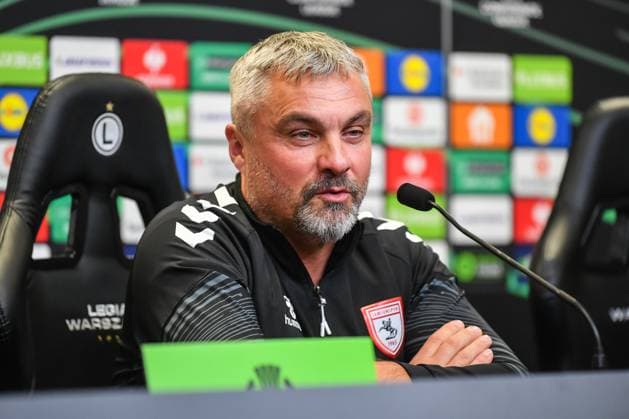 WARSZAWA 01.10.2025 KONFERENCJA PRASOWA PRZED MECZEM LIGI KONFERENCJI EUROPY LEGIA WARSZAWA - SAMSUNSPOR --- press conference, PK, Pressekonferenz BEFORE UEFA EUROPA CONFERENCE LEAGUE MATCH IN WARSAW THOMAS REIS FOT. JACEK PRONDZYNSKI FOTOPYK NEWSPIX.PL --- newspix.pl POLAND OUT! 