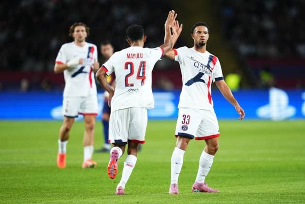 UEFA Champions League match, between FC Barcelona, Barca and Paris Saint Germain PSG, Lluis Companys Stadium on October 1, 2025 in Barcelona, Spain. (Photo by Bagu Blanco PRESSIN).. Copyright: xBaguxBlancox xPRESSINx