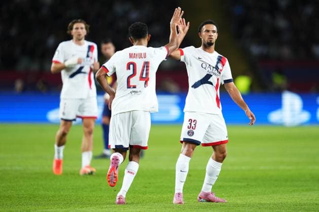 ESP: FC Barcelona, Barca v Paris Saint Germain. UEFA Champions League. Matchday 2. UEFA Champions League match, between FC Barcelona and Paris Saint Germain PSG, Lluis Companys Stadium on October 1, 2025 in Barcelona, Spain. kpng Copyright: xBaguxBlancox xPRESSINx PS_251001_BAR_PSG_2526_442