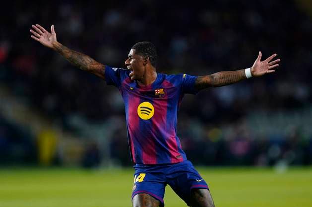 ESP: FC Barcelona, Barca v Paris Saint Germain. UEFA Champions League. Matchday 2. Marcus Rashford of FC Barcelona during the UEFA Champions League match, between FC Barcelona and Paris Saint Germain PSG, Lluis Companys Stadium on October 1, 2025 in Barcelona, Spain. kpng Copyright: xSergioxRuizx xPRESSINx PS_2501001_BAR_PSG_2526_024