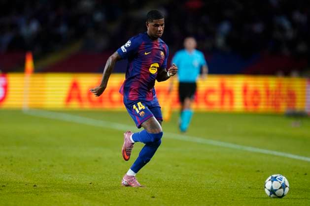ESP: FC Barcelona, Barca v Paris Saint Germain. UEFA Champions League. Matchday 2. Marcus Rashford of FC Barcelona during the UEFA Champions League match, between FC Barcelona and Paris Saint Germain PSG, Lluis Companys Stadium on October 1, 2025 in Barcelona, Spain. kpng Copyright: xSergioxRuizx xPRESSINx PS_2501001_BAR_PSG_2526_040