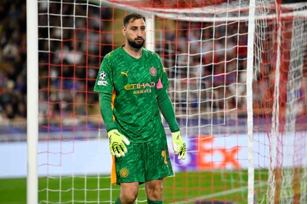 FOOTBALL : AS Monaco VS Manchester City FC - Champions League - 01 10 2025 Gianluigi Donnarumma (MCFC) - Champions League match between AS Monaco and Manchester City FC on October 1st, 2025 at the Louis II Stadium in Monaco. MonacoMonaco  Copyright: xWilliamxCannarellax