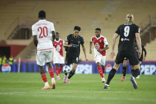 Tijjani Reijnders of Manchester City FC during the Uefa Champions League 2025-2026 season, football match between AS Monaco and Manchester City FC on 01 October 2025, at Stade Louis II, Monaco, France. Photo Nderim Kaceli  Copyright: xNderimxKaceli IPAxSportx xipa-agency.netx xx IPA_66023731 IPA_Agency_IPA66023731