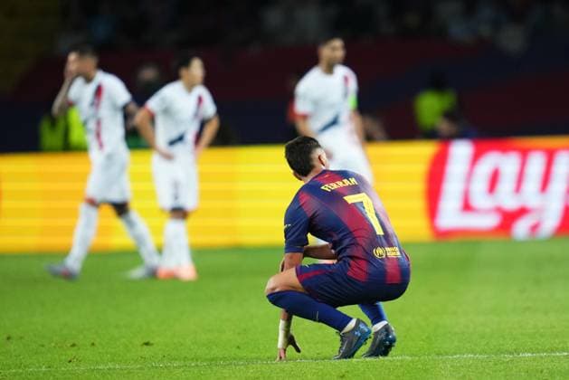 UEFA Champions League match, between FC Barcelona, Barca and Paris Saint Germain PSG, Lluis Companys Stadium on October 1, 2025 in Barcelona, Spain. (Photo by Bagu Blanco PRESSIN).. Copyright: xBaguxBlancox xPRESSINx