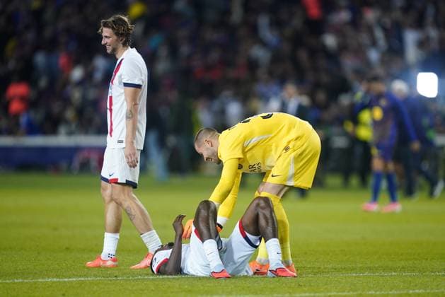 UEFA Champions League match, between FC Barcelona, Barca and Paris Saint Germain PSG, Lluis Companys Stadium on October 1, 2025 in Barcelona, Spain. (Photo by Bagu Blanco PRESSIN).. Copyright: xBaguxBlancox xPRESSINx