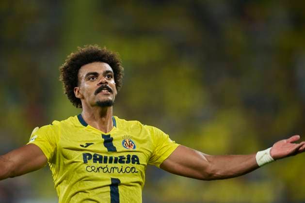 UEFA Champions League 2025 26 League Phase MD2 Renato Palma Veiga of Villareal CF seen in action during the UEFA Champions League 2025 26 League Phase MD2 match between Villareal CF and Juventus FC at Estadio de la Ceramica, (Villareal ) on September 30, 2025. Villareal Estadio de la Ceramica Castellon Spain Copyright: xVicentexVidalx