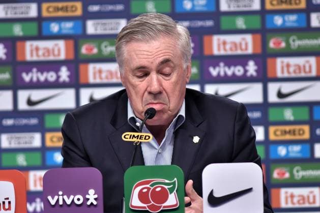 RECORD DATE NOT STATED Call-up of the list of players who will be part of the Brazilian men s team for the friendlies against South Korea and Japan. rio de janeiro (rj), 10 01 2025 - brazilian national team, Nationalteam call-up carlo ancelotti friendly - brazilian national team coach carlo ancelotti will call up this wednesday, october 1st, the list of players who will be part of the brazilian men s national team for the friendlies against south korea and japan, at the cbf headquarters in barra da tijuca, rio de janeiro. (Foto: Saulo Angelo Thenews2 imago images) SPO  Copyright: xSauloxAngelox