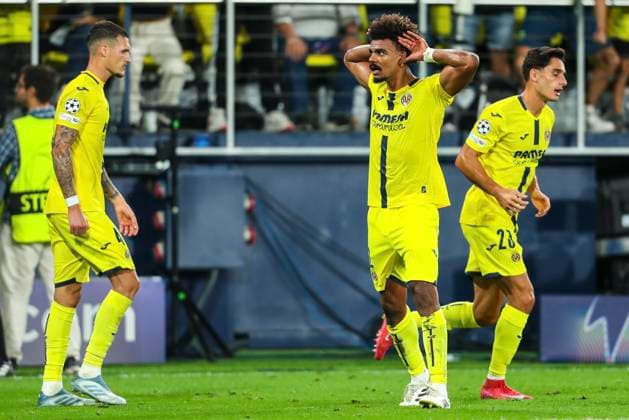 October 1, 2025, Vilarreal, Castellon, SPAIN: Renato Veiga of Villarreal CF celebrates a goal during the UEFA Champions League, semifinals, football match played between Villarreal CF and Juventus de Turin at the Ceramica Stadium on October 1, 2025, in Castellon, Spain. Vilarreal SPAIN - ZUMAa181 20251001_zaa_a181_108 Copyright: xIvanxTerronx