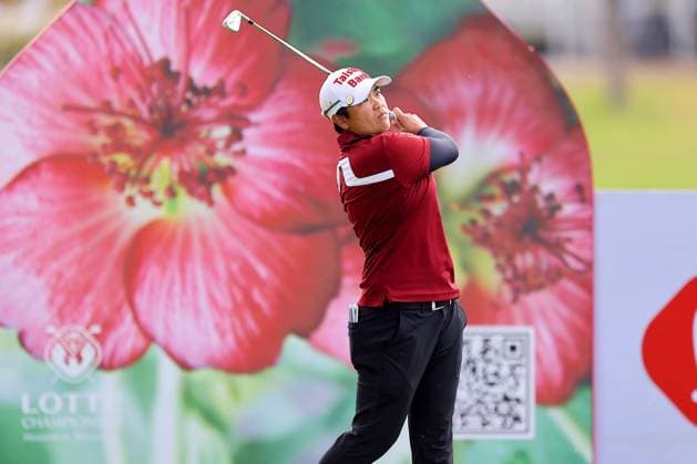 October 1, 2025 - Peiyun Chien tees off during the first round of the 2025 LOTTE Championship Presented By Hoakalei at Hoakalei Country Club in Ewa Beach, HI - CSM Ewa Beach USA - ZUMAc04_ 20251001_zma_c04_241 Copyright: xAndrewxLeex