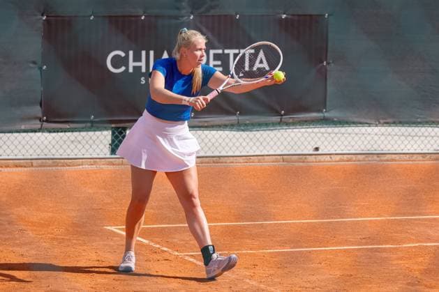 Double Leonie Kung and Tiphanie Lemaitre vs Amina Anshba and Madeleine Brooks during the Internazionali di Calabria 2025 WTA, Tennis Damen 125 tennis match at Chiappetta Village, Rende (Cosenza), Italy.  Copyright: xFrancescoxFarina IPAxSportx xipa-agency.netx xx IPA_66046330 IPA_Agency_IPA66046330