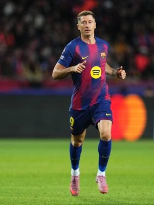 ESP: FC Barcelona, Barca v Paris Saint Germain. UEFA Champions League. Matchday 2. Robert Lewandowski of FC Barcelona during the UEFA Champions League match, between FC Barcelona and Paris Saint Germain PSG, Lluis Companys Stadium on October 1, 2025 in Barcelona, Spain. kpng Copyright: xBaguxBlancox xPRESSINx PS_251001_BAR_PSG_2526_1255