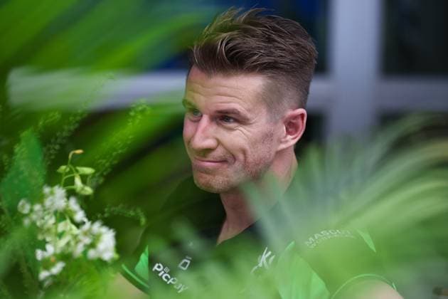 F1 - SINGAPORE GRAND PRIX 2025 HULKENBERG Nico (ger), Stake F1 Team Kick C45, portrait during the 2025 Formula 1 Singapore Grand Prix, 18th round of the 2025 FIA Formula One World Championship, WM, Weltmeisterschaft from October 3 to 5, 2025 on the Marina Bay Street Circuit, in Singapore - SingaporeSingapore  Copyright: xEricxAlonsox