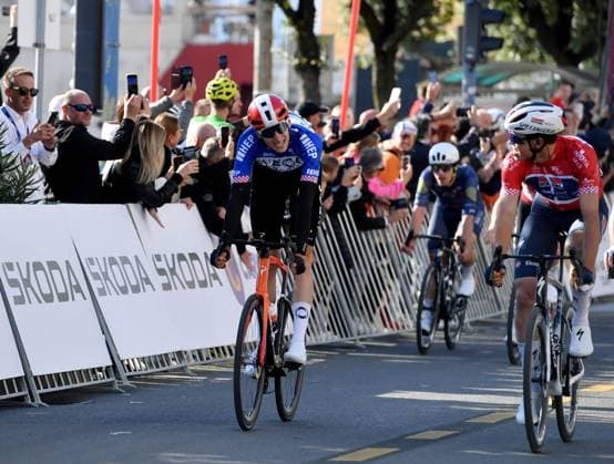 Croatia, Rijeka, 021025. Gat Karolina Rijeka. Completion of the 3rd stage of the Cro Race 2025 cycling race at Karoline Rijeka Pier. In the photo: the end of the 3rd stage. Photo: Damir Skomrlj CROPIX Copyright: xxDamirxSkomrljx cro_race_rijeka7-021025