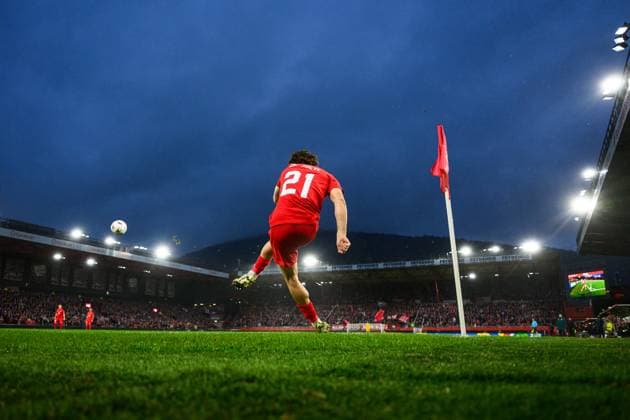 251002 Denzel De Roeve of Brann during the UEFA Europa League football match between Brann and Utrecht on October 2, 2025 in Bergen Photo Vegard Grott BILDBYRAN kod VG VG0816 bbeng fotboll football soccer fotball uefa europa league europa league skb brann utrecht  Copyright: VEGARDxGRoTT BB251002VG008