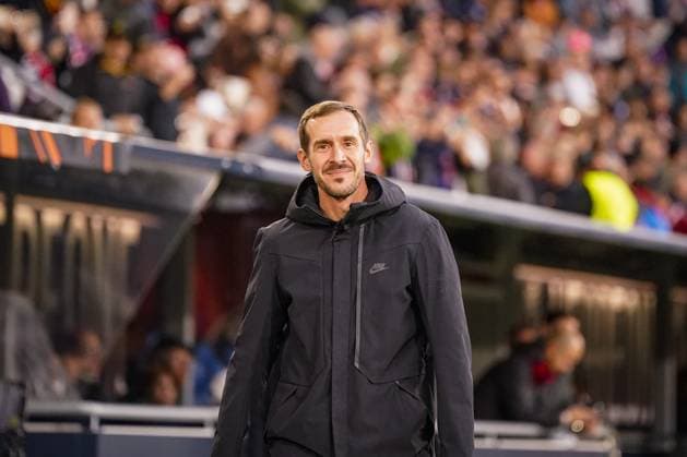 Football UEFA Europa League 2025 26, Matchday 2 FC Bologna vs SC Freiburg Renato Dall Ara Bologna, Italy Julian Schuster SC Freiburg, Coach Bologna Metropolitan City of Bologna Italy Copyright: xJOERANxSTEINSIEKx