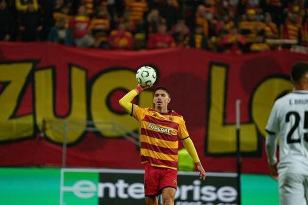 Bernardo Vital seen during UEFA Conference League game between Jagiellonia Bialystok and Hamrun Spartans FC (Lukasz Germaniuk Ball Raw Images) Bialystok Municipal Stadium Poland Copyright: xLukaszxGermaniukx lukaszgermaniuk_jagiellonia_hamrun_2526-34