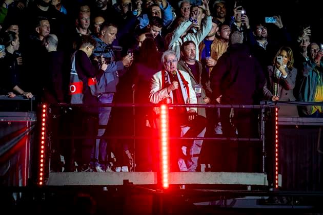 Lee Towers during the match SC Feyenoord Rotterdam vs Aston Villa FC at the Stadium De Kuip for the Europa League - League phase - Matchday 2 season 2025-2026 in ROTTERDAM, Netherlands on 2 oktober 2025, (photo by Marcel van Dorst EYE4images DeFodi Images) Lee Towers during the match SC Feyenoord Rotterdam vs Aston Villa FC at the Stadium De Kuip for the Europa League League phase Matchday 2 season 2025 2026 in ROTTERDAM, Netherlands on 2 oktober 2025, photo by Marcel van Dorst EYE4images DeFodi Images