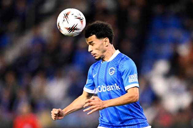 KRC Genk v Ferencvaros - UEFA Europa League GENK, BELGIUM - OCTOBER 02 : El Ouahdi Zakaria defender of KRC Genk during the UEFA Europa League 2025 26 League Phase MD2 match between KRC Genk and Ferencvaros on October 2, 2025 in Genk, Belgium, 02 10 2025 Genk Belgium  Copyright: xTomasxSiskx