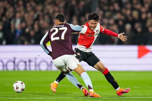 Football, EL, Feyenoord Rotterdam - Aston Villa