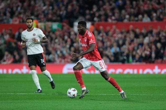 Football, EL, Nottingham Forest - FC Midtjylland