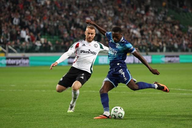 Football, Conference League, Legia Warsaw - Samsunspor
