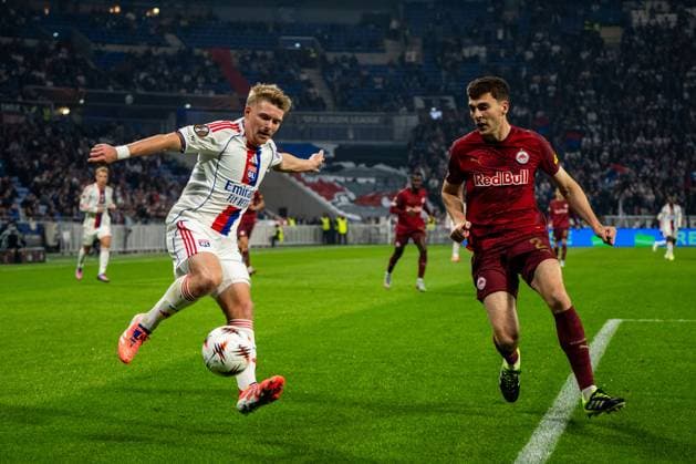 Football, EL, Olympique Lyon - RB Salzburg
