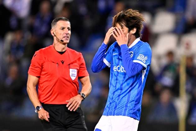 KRC Genk v Ferencvaros - UEFA Europa League GENK, BELGIUM - OCTOBER 02 : Ito Junya forward of KRC Genk during the UEFA Europa League 2025 26 League Phase MD2 match between KRC Genk and Ferencvaros on October 2, 2025 in Genk, Belgium, 02 10 2025 Genk Belgium  Copyright: xTomasxSiskx