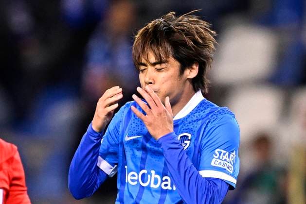 KRC Genk v Ferencvaros - UEFA Europa League GENK, BELGIUM - OCTOBER 02 : Ito Junya forward of KRC Genk during the UEFA Europa League 2025 26 League Phase MD2 match between KRC Genk and Ferencvaros on October 2, 2025 in Genk, Belgium, 02 10 2025 Genk Belgium  Copyright: xTomasxSiskx