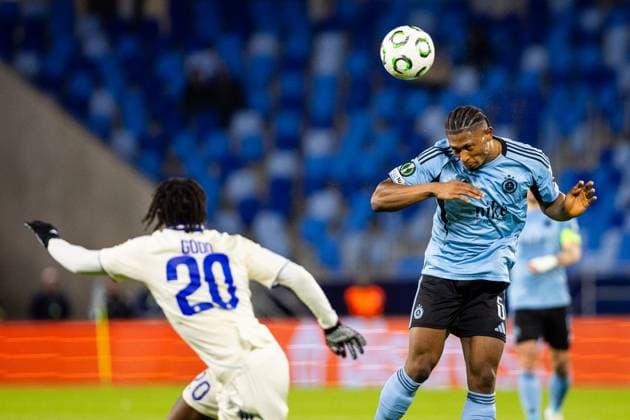 Football, Conference League, Slovan Bratislava - Racing Strasbourg
