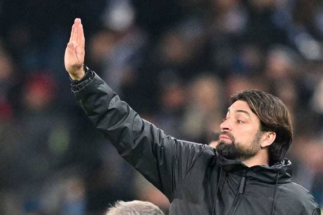 SOCCER - UEFA EL, Sturm vs Glasgow GRAZ,AUSTRIA,02.OCT.25 - SOCCER - UEFA Europa League, SK Sturm Graz vs Glasgow Rangers FC. Image shows head coach Russell Martin (Rangers).  GEPAxpictures xAvnixRetkoceri