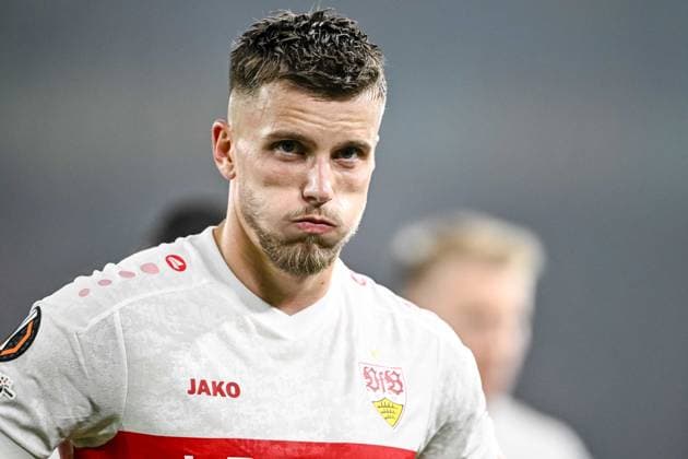 Ermedin DemiroviÄ? (VfB Stuttgart) Looks on during the UEFA Europa League 2025 26 League Phase MD2 match between FC Basel 1893 and VfB Stuttgart at St. Jakob-Park on October 2, 2025 in Basel, Switzerland. (Photo by Harry Langer DeFodi Images) Ermedin DemiroviÄ? VfB Stuttgart Looks on during the UEFA Europa League 2025 26 League Phase MD2 match between FC Basel 1893 and VfB Stuttgart at St Jakob Park on October 2, 2025 in Basel, Switzerland Photo by Harry Langer DeFodi Images