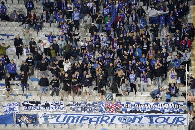 Sigma™s supporters during the UEFA Conference League soccer match between Fiorentina and Betis at Artemio Franchi stadium in Florence, Italy - Thursday, October 02, 2025.  Copyright: xMarcoxBucco LaxPressex