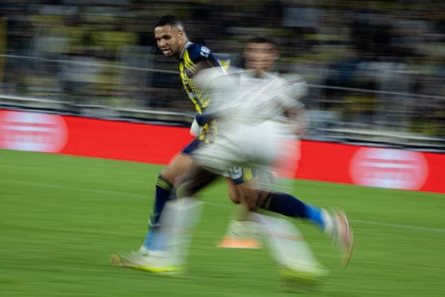 Fenerbahce vs Nice UEFA Europa League 2025-26 MD2 Youssef En-Nesyri of Fenerbahce SK in action during the match. Fenerbahce and Nice faced each other at UEFA Europa League 2025 26 League Phase MD2. The match took place in Ulker Fenerbahce Sukru Saracoglu Stadium on October 2, 2025. Istanbul Istanbul Turkey Copyright: xBurakxBasturkx