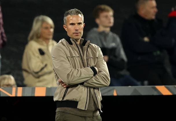 Feyenoord manager Robin van Persie Feyenoord v Aston Villa, UEFA Europa League, Group Stage, Football, De Kuip, Rotterdam, Netherlands - 02 Oct 2025Rotterdam De Kuip Netherlands EDITORIAL USE ONLY No use with unauthorised audio, video, data, fixture lists, club league logos or live services. Online in-match use limited to 120 images, no video emulation. No use in betting, games or single club league player publications. Copyright: xBartxStoutjesdijk Shutterstockx 15504059ch