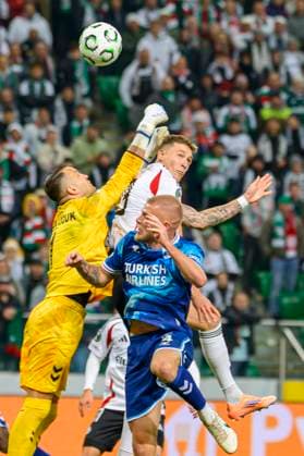 02.10.2025 WARSZAWA, PILKA NOZNA LIGA KONFERENCJI EUROPY ( FOOTBALL UEFA CONFERENCE LEAGUE) MECZ LEGIA WARSZAWA - SAMSUNSPOR NZ. MILETA RAJOVIC FOTO RADOSLAW JOZWIAK CYFRASPORT NEWSPIX.PL --- Newspix.pl  RA1_5257