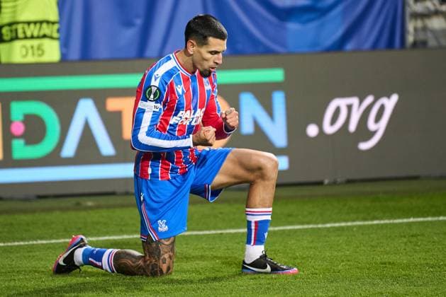 2025.10.02 Lublin Pilka nozna UEFA Liga Konferencji Europy sezon 2025 2026 Dinamo Kijow - Crystal Palace N z Daniel Munoz Foto Ireneusz Wnuk PressFocus 2025.10.02 Lublin Football UEFA Conference League season 2025 2026 Dinamo Kyiv - Crystal Palace Daniel Munoz Credit: Ireneusz Wnuk PressFocus NEWSPIX.PL --- newspix.pl 