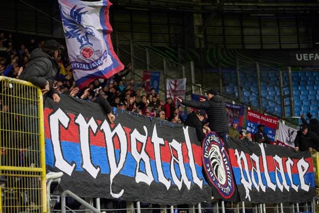 2025.10.02 Lublin Pilka nozna UEFA Liga Konferencji Europy sezon 2025 2026 Dinamo Kijow - Crystal Palace N z kibice fans Foto Ireneusz Wnuk PressFocus 2025.10.02 Lublin Football UEFA Conference League season 2025 2026 Dinamo Kyiv - Crystal Palace kibice fans Credit: Ireneusz Wnuk PressFocus NEWSPIX.PL --- newspix.pl 
