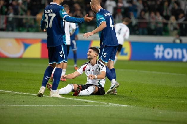 Antonio Colak seen during UEFA Conference League game between Legia Warszawa and Samsunspor Kulubu (Jan Borys Ball Raw Images) Warsaw Polish Army Stadium Poland Copyright: xJanxBorysx janborys_legia_samsunspor_25_26-08